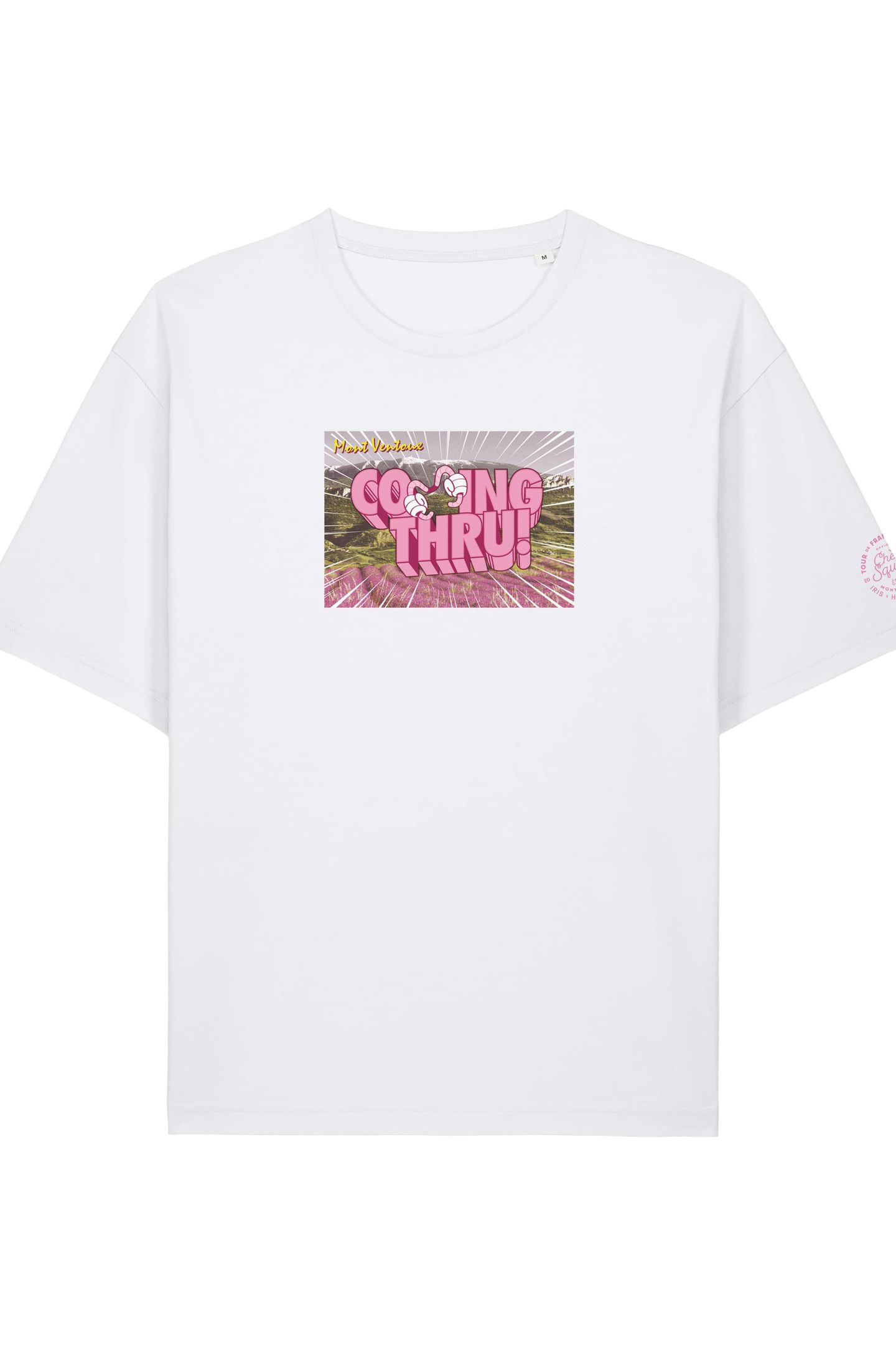 Cheering t-shirt - Coming Thru! Mont Ventoux